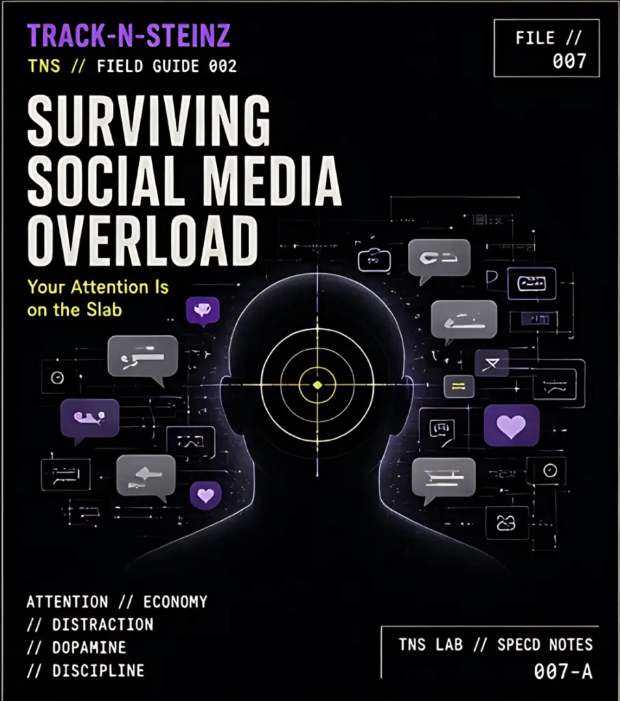 TRACK-N-STEINZ TNS-007 — Surviving Social Media Overload